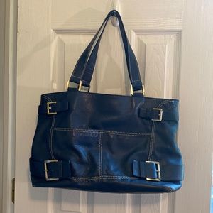 Michael Kors Blue Leather purse